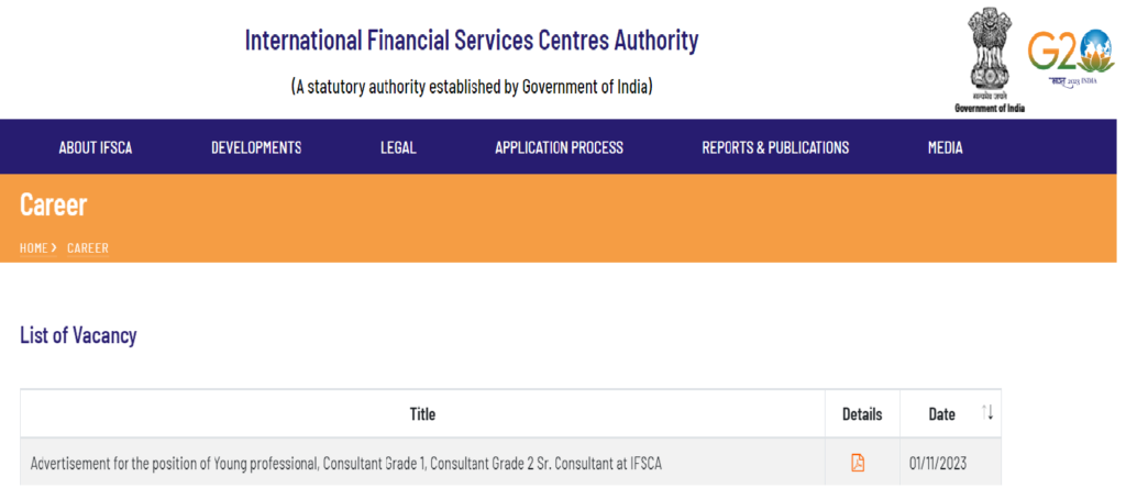 ifsca recruitment 2023