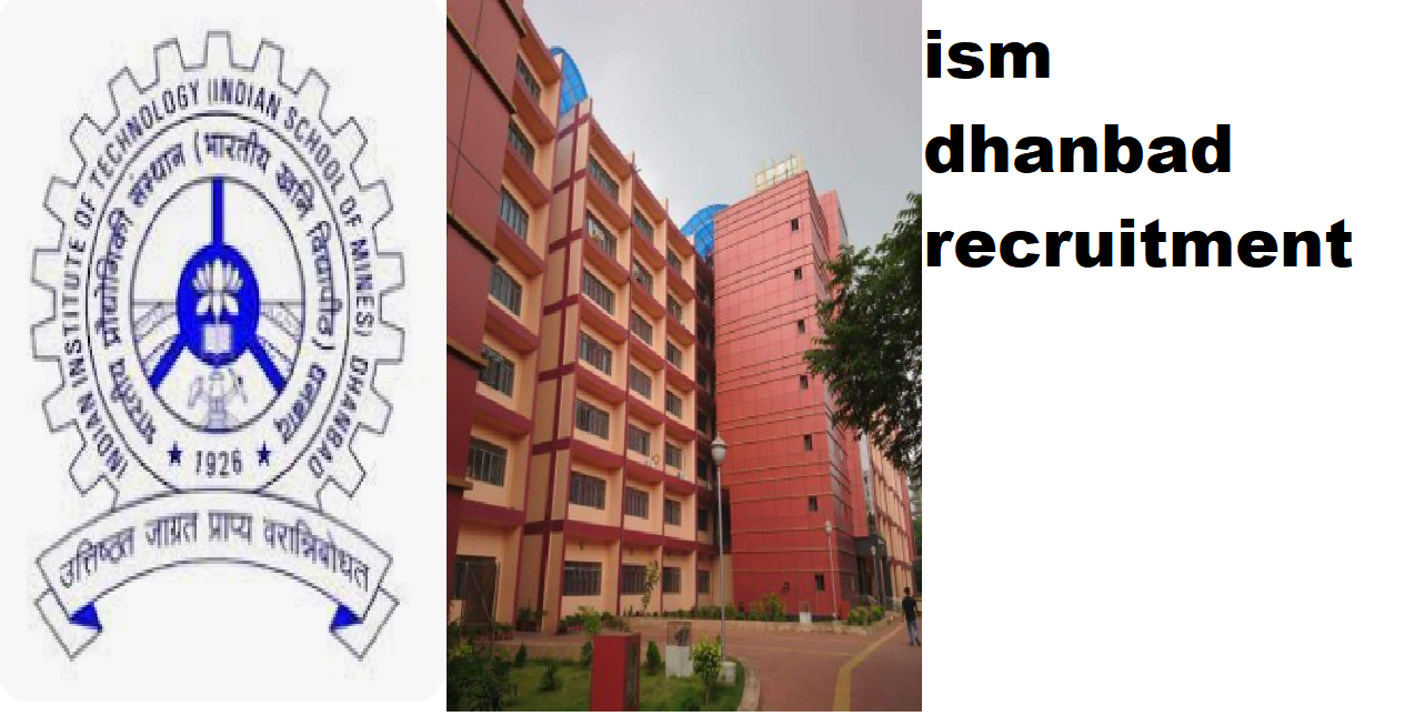 ism dhanbad recruitment