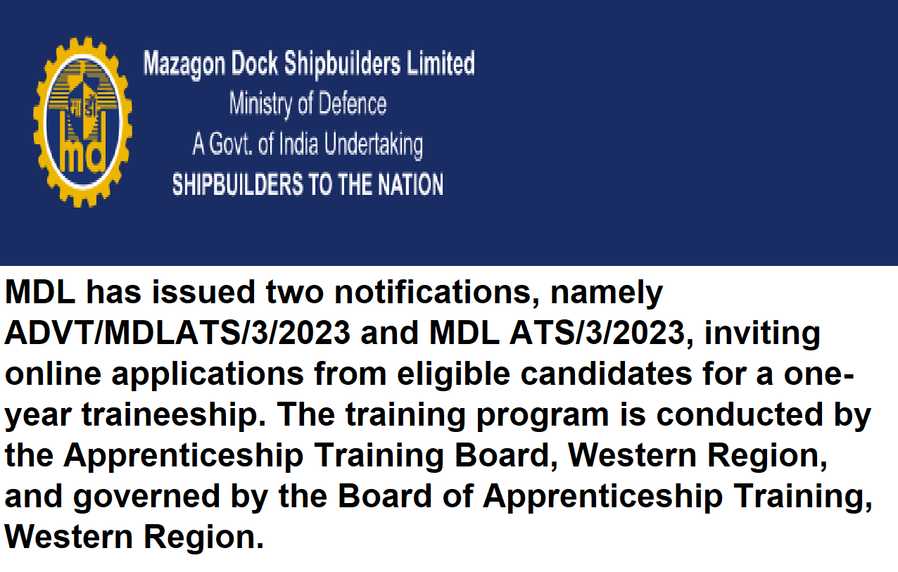 mazgaon dockyard recruitment 2024