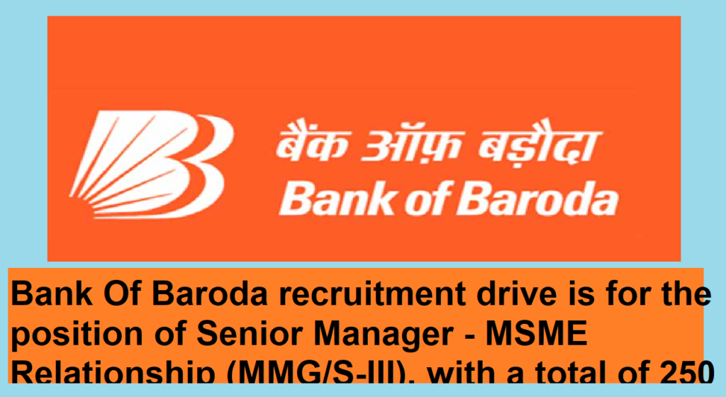 bank of baroda recruitment