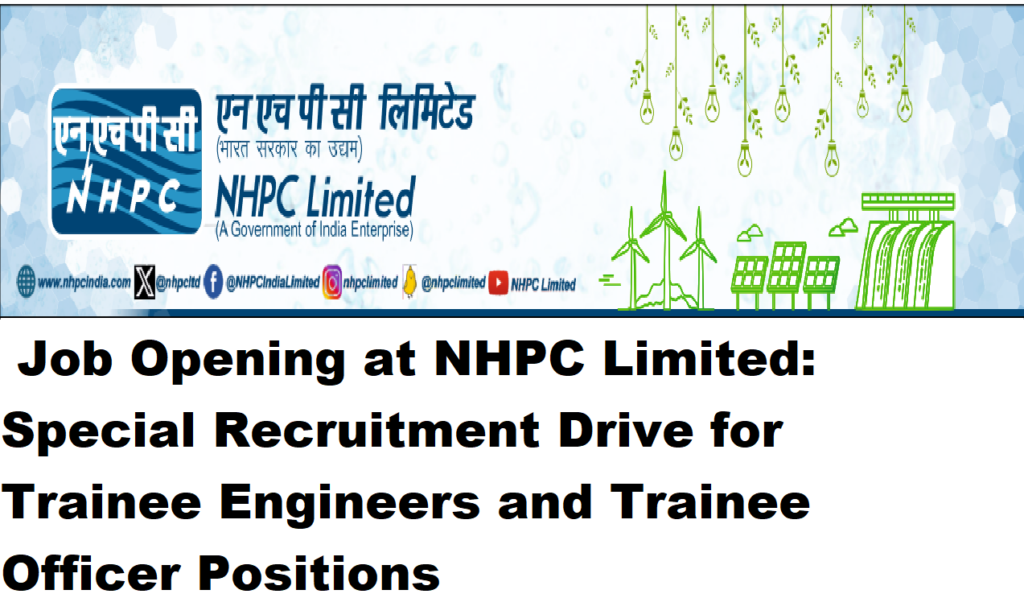 NHPC Recruitment