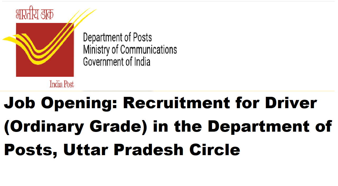 post office recruitment 2024