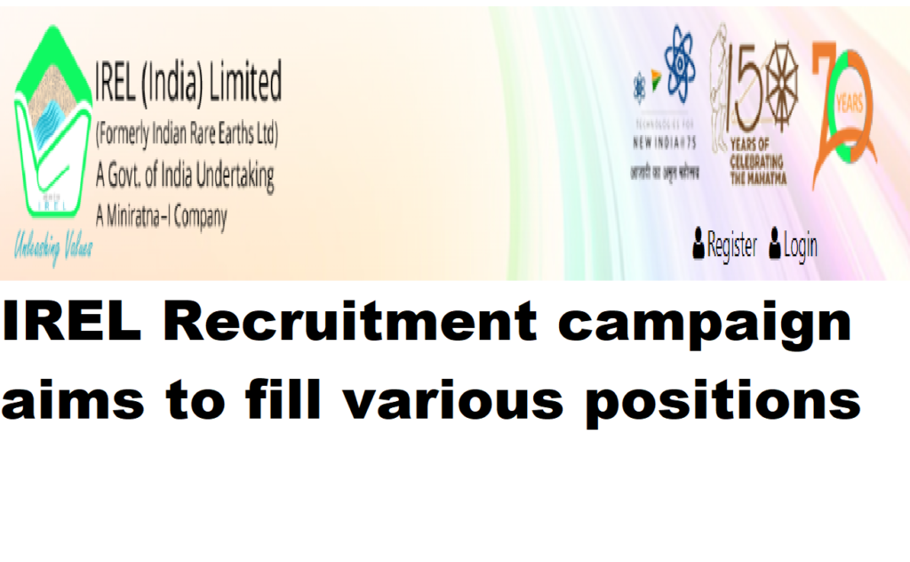 IREL Recruitment 2024