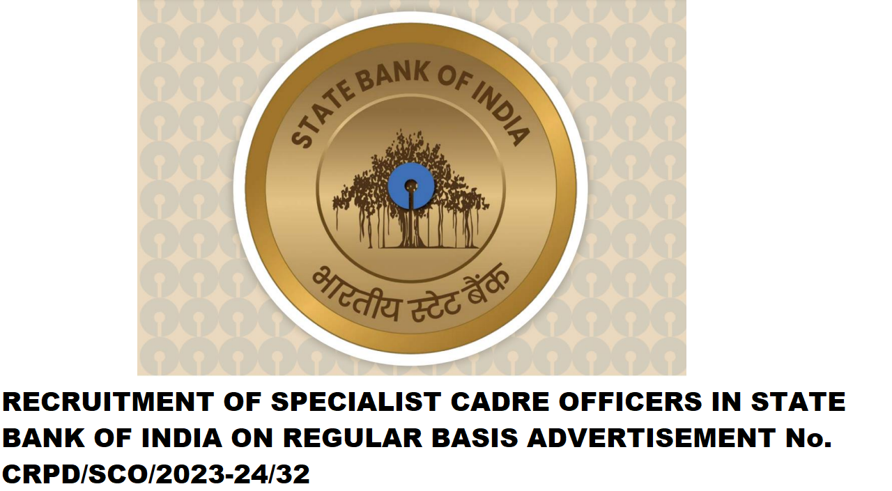 SBI SCO Recruitment 2024